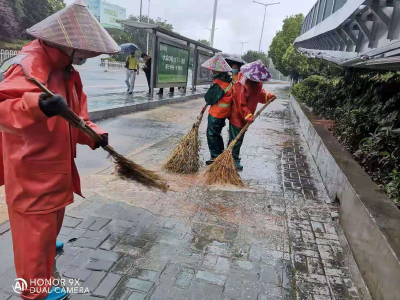 致敬城市中最美“橙色”军团！