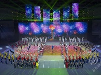 组图 | 咸宁市第二届运动会在赤壁开幕