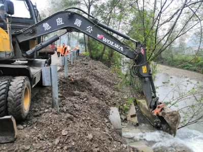 南漳县公路局及时修复251省道损毁涵洞