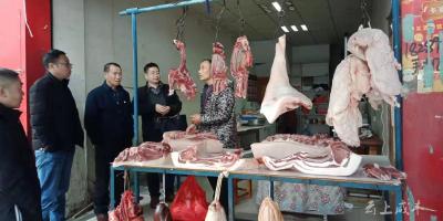 咸丰多部门联合开展打击生猪私屠滥宰专项行动