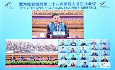 在这场多边会议上，这条蓝色披肩有故事 