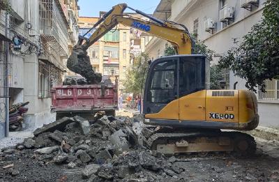 我为群众办实事 | 赤壁老旧小区改造项目建设正酣 