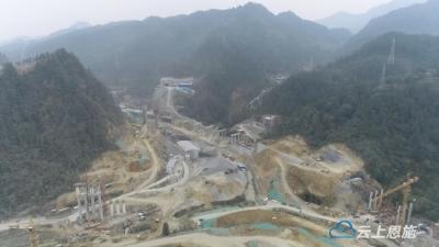 恩施：宣咸高速咸丰段建设正酣 有望2023年底完工