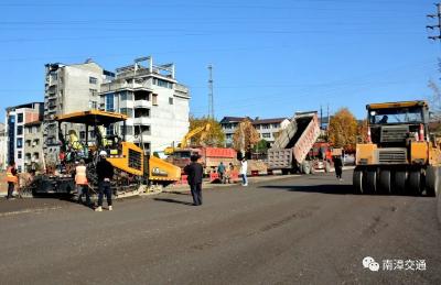 南漳城南绕城公路将在年内完成主体工程