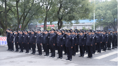 赤壁市公安局举行庆祝第二个中国人民警察节暨“110警营开放日”活动