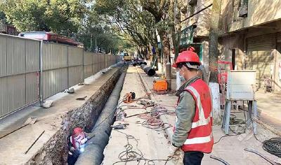 市建工集团：优化供水管网保民生