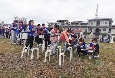 赤壁市气象局开展“世界气象日”科普活动