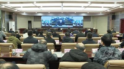 赤壁市收听收看咸宁市“拼搏赶超”2022年第二次视频会议
