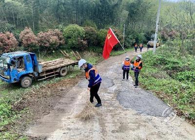 我为群众办实事 | 清明时节不绕行——交投集团盛源公司为中伙铺镇南山村办实事侧记