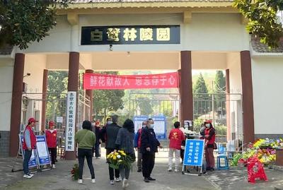 鲜花置换塑料花！让清明更“清明”！