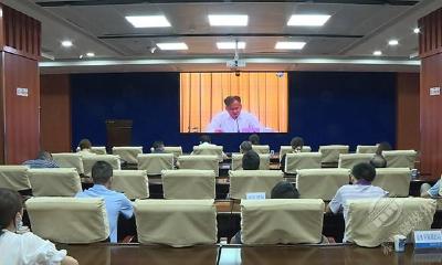 赤壁市收听收看全省气象高质量发展推进电视电话会