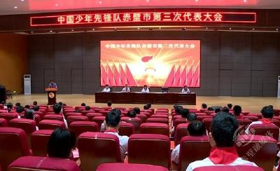 中国少年先锋队赤壁市第三次代表大会召开