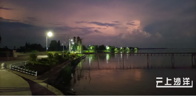 沙洋：150余盏新路灯“上岗” 点“靓”居民“夜生活”