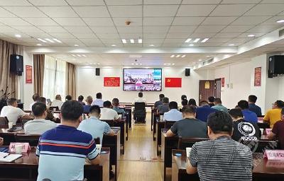 赤壁市收听收看咸宁市自然资源和规划、住建领域安全生产工作视频会议  