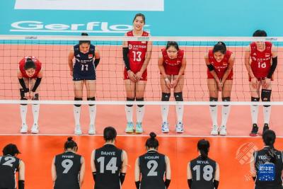 女排亚洲杯首日：中国3:0横扫韩国