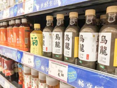 小清新乌龙茶饮料受网友青睐