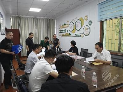 省司法厅调研组来赤壁检查督导工作