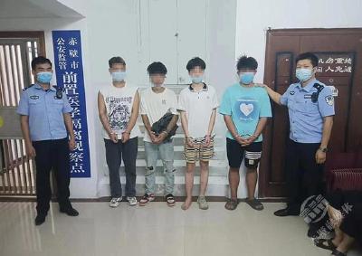 赤壁市警方破获系列流窜盗窃摩托车及汽车车内财物案