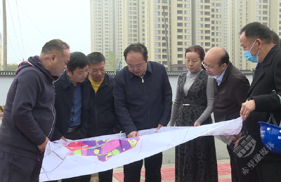 葛军调研城区农贸市场选址建设工作