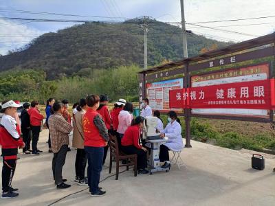 赤壁：“保护视力健康用眼”志愿服务进乡村