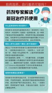 抢药囤药、自行服药可取吗？药剂专家解读新冠治疗药使用