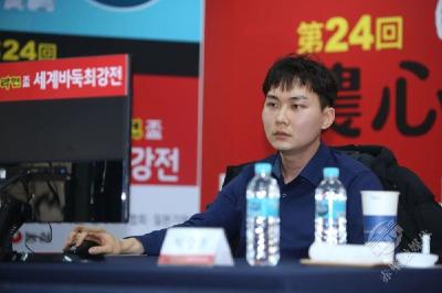 三国围棋擂台赛辜梓豪力擒朴廷桓