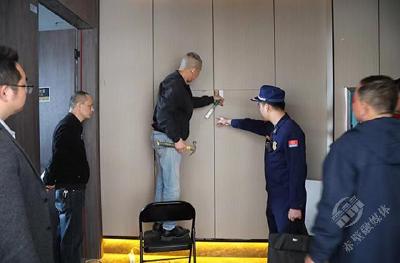 赤壁：消防与住建联合开展“315”消防产品专项检查