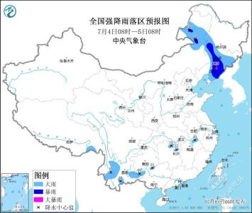 东北地区等地有强降雨 5日起京津冀高温将再加强