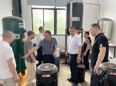 湖北青砖茶产业发展集团开展夏季高温安全生产风险大检查