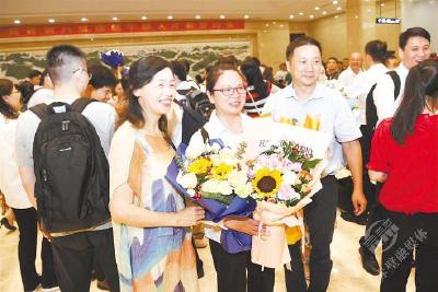湖北省第八批援疆干部人才凯旋