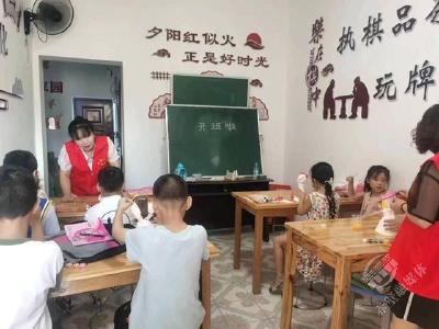 蒲圻街道北街社区:“暑”我精彩 快乐学习