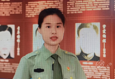 赤壁退役女兵曾铭的初心——讲好英烈故事