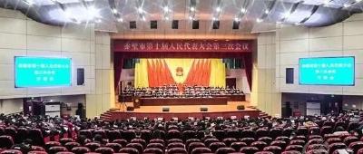 赤壁市第十届人民代表大会第三次会议开幕