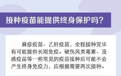 世界免疫周：6问6答 带你了解疫苗接种知识