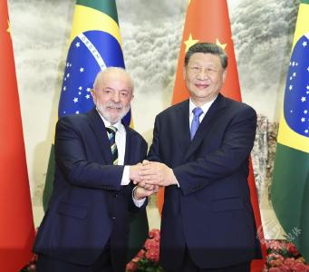 习近平同巴西总统卢拉会谈