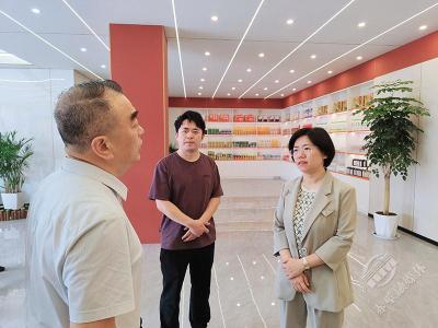 刘珈调研大健康食品饮料产业发展工作