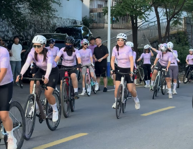 LCC Liv周末骑行活动来到赤壁