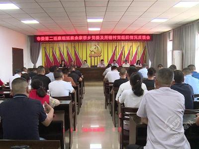 市委第二巡察组向余家桥乡反馈巡察意见