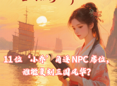 三国赤壁古战场全网招募“小乔”NPC面试会举行