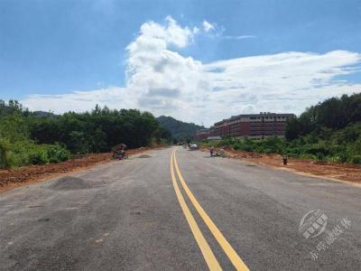富康路北延伸工程进入划线阶段 城区路网再添“新动脉”