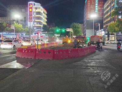 赤壁市老城区供水管网改造有序推进