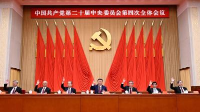 中国共产党第二十届中央委员会第四次全体会议公报