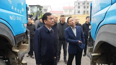 彭光平检查低温雨雪冰冻天气防范应对工作