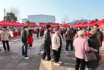 “春风行动”岗位送到家门口 车埠镇市人社局联合举办就业援助季招聘会