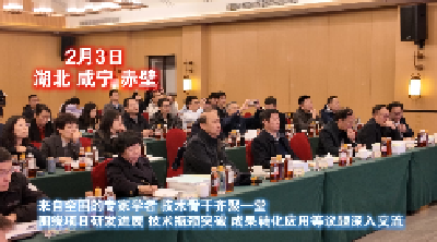 院士专家齐聚赤壁推动茶叶智能化加工关键技术攻关与示范应用