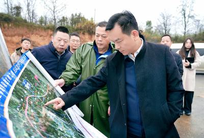 彭光平调研京港澳高速公路改扩建工程 精心规划设计 全速推进建设