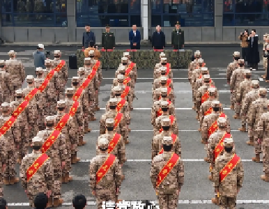 赤壁市欢送新兵