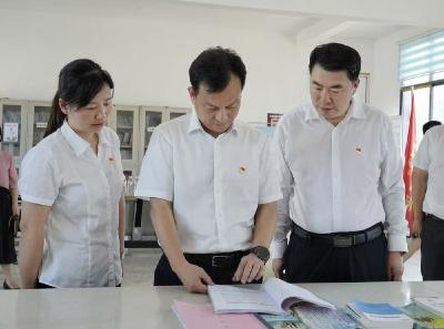 彭光平到车埠镇讲授专题党课  调研乡村基础设施提升及换届工作  