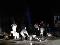孝南区农机局突击队艰苦奋斗在防汛抗灾第一线