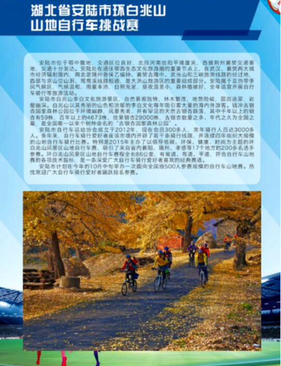安陆精品体育赛事 在2016中国体育文化·体育旅游博览会推介